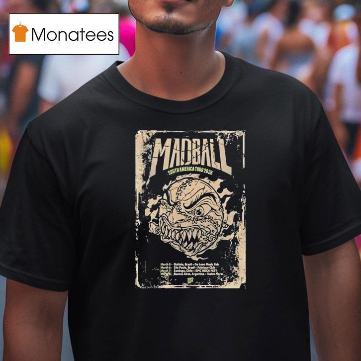 Madball South America Tour Vintage T Shirt Madball South America Tour Vintage T Shirt