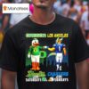 Mascot Of Oregon Ducks On Saturdays And Los Angeles Chargers On Sundays T Shirt