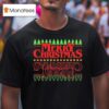 Merry Christmas Upside Down T Shirt