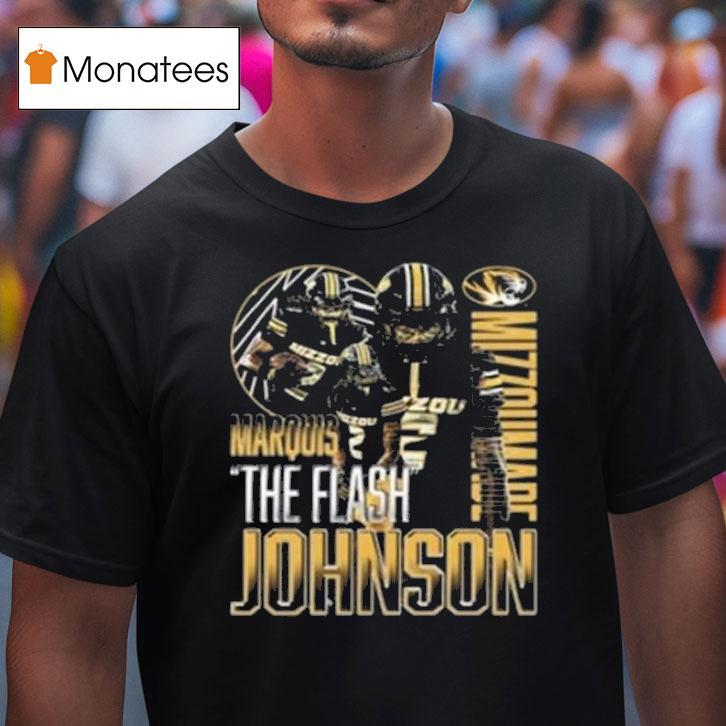 Mizzou Tigers Nil Marquis Johnson The Flash Player T Shirt Mizzou Tigers Nil Marquis Johnson The Flash Player T Shirt