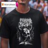 Morbid Angel White Horned Skull T Shirt