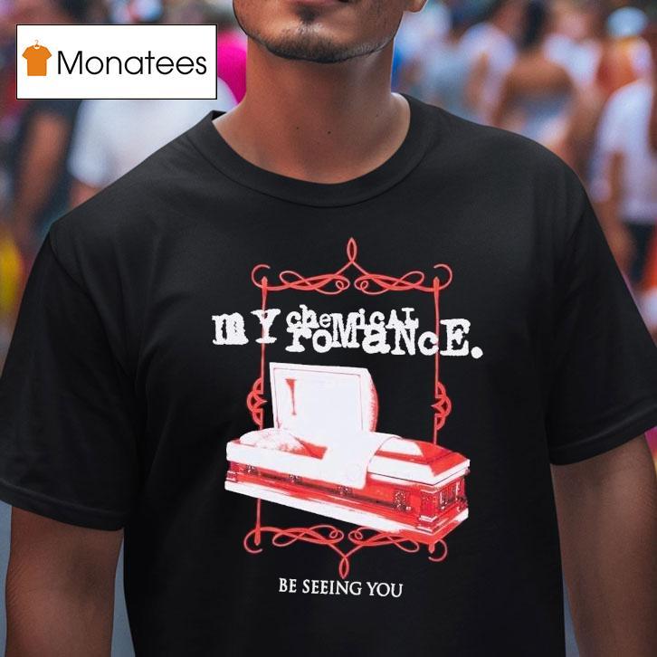 My Chemical Romance Be Seeing You Coffin T Shirt My Chemical Romance Be Seeing You Coffin T Shirt