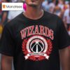 Naional Basketball Association Washington Wizards Crest Logo T Shirt