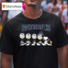 New England Patriots X Peanuts Snoopy Abbey Road T Shirt