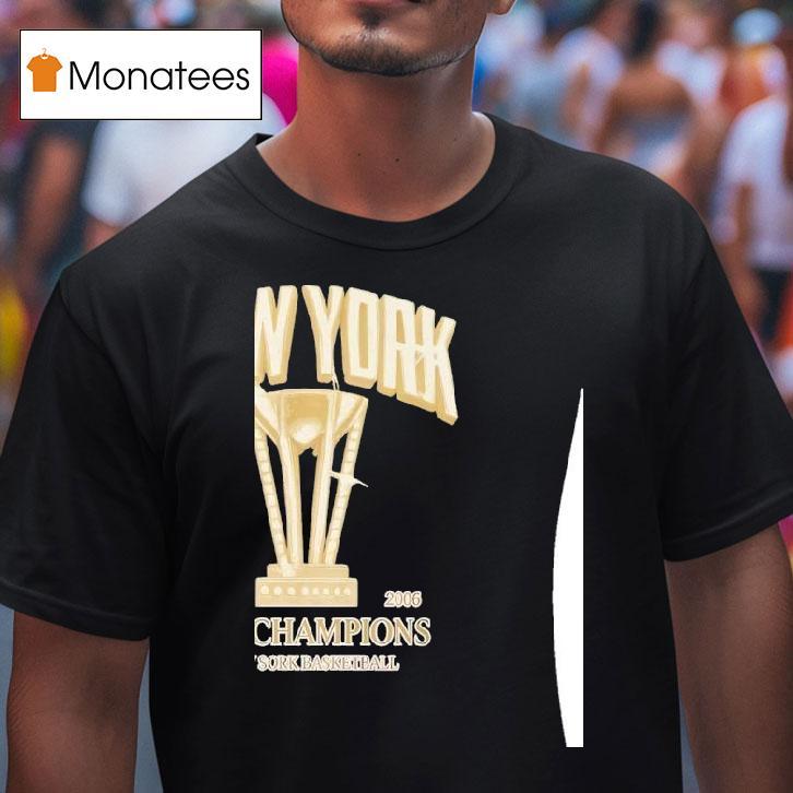 New York Cup Champions New Sork Basketball T Shirt New York Cup Champions New Sork Basketball T Shirt