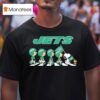 New York Jets X Peanuts Snoopy Abbey Road T Shirt