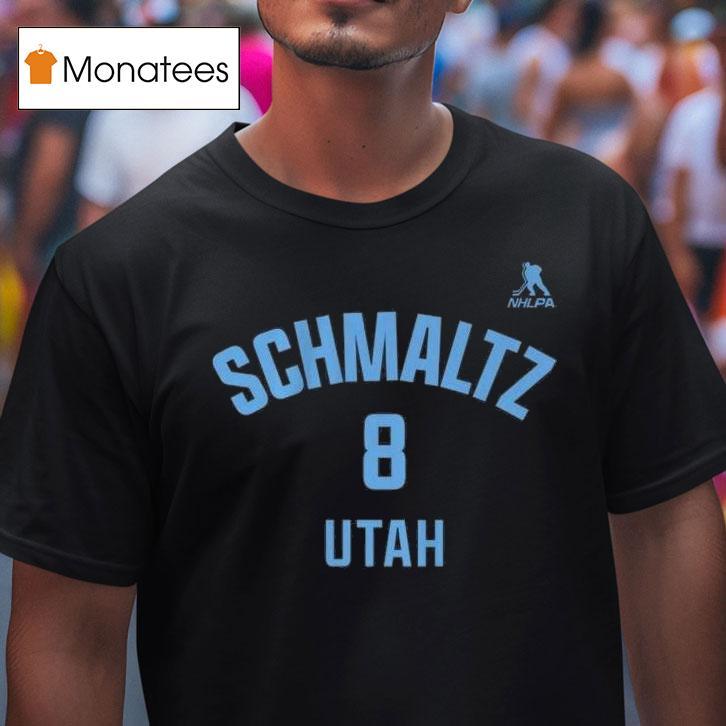 Nick Schmaltz Utah Name Number T Shirt Nick Schmaltz Utah Name Number T Shirt