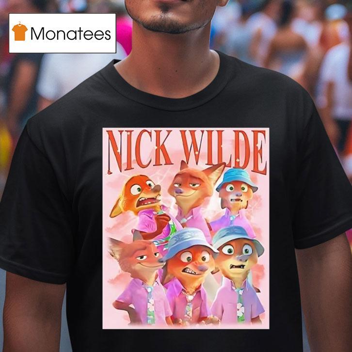 Nick Wilde Disney Zootopia Graphic T Shirt Nick Wilde Disney Zootopia Graphic T Shirt