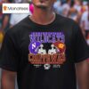 Northwestern Wildcats Vs Central Michigan Chippewas Bowl Dueling Helmets On December At Ford Field Detroit Mi T Shirt