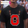 Ohio State Buckeye Genuine Buckeye Bead Necklace T Shirt