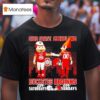 Ohio State Buckeyes On Saturdays Vs Cleveland Browns On Sundays Mascot Skyline T Shirt