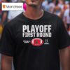 Ole Miss Rebels College Football Playoff First Round Winner T Shirt