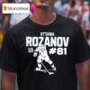 Ottawa Rozanov Athl Dept Golden Boy And Ice Prince Hockey T Shirt