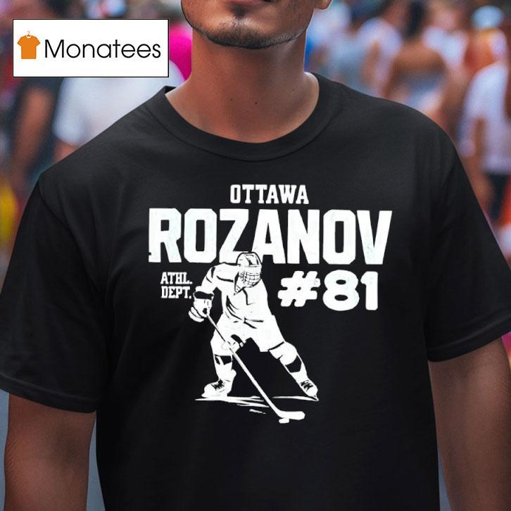 Ottawa Rozanov Athl Dept Golden Boy And Ice Prince Hockey T Shirt Ottawa Rozanov Athl Dept Golden Boy And Ice Prince Hockey T Shirt