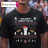 Oversimplified Bit Merry Christmas T Shirt