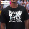 Peanuts Hockey Club T Shirt