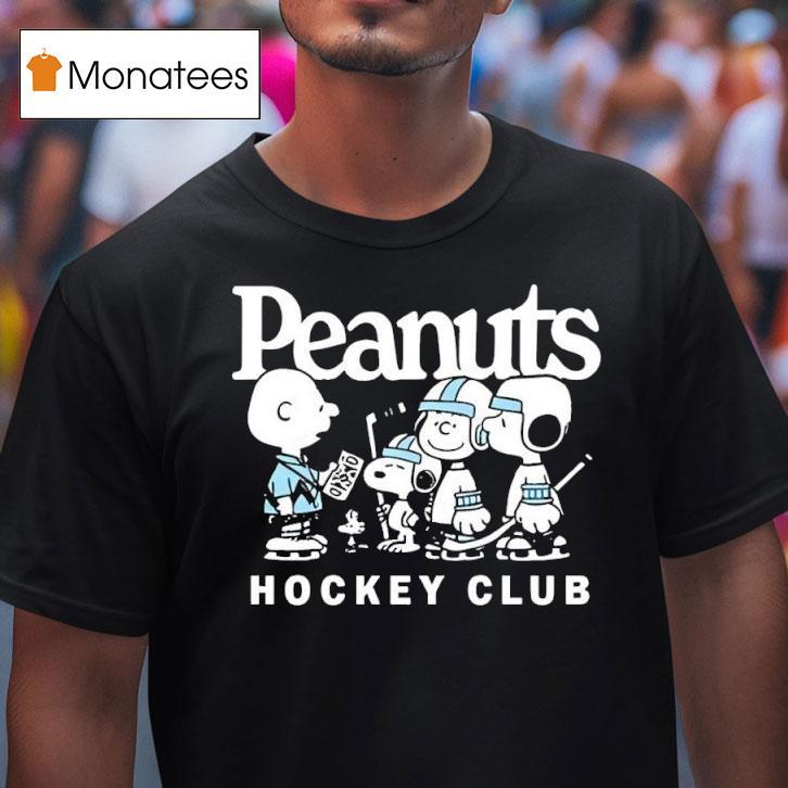 Peanuts Hockey Club T Shirt Peanuts Hockey Club T Shirt