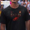 Philadelphia Eagles X Avatar Fire And Ash Logo T Shirt
