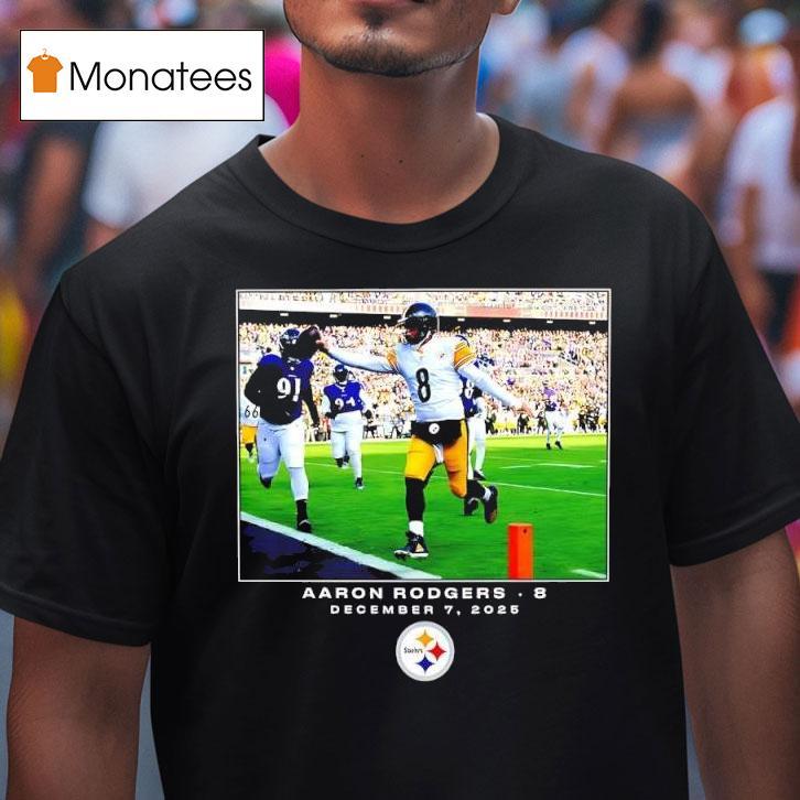Pittsburgh Slers Aaron Rodgers December Th Nfl Flash Features T Shirt Pittsburgh Slers Aaron Rodgers December Th Nfl Flash Features T Shirt