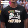 Playoff First Round Game Miami Hurricanes Vs Texas Am Aggies December Th T Shirt