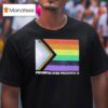 Progress Over Prejudice Human Rights Campaign Pride Trans T Shirt