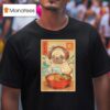Pug Wearing Headphone And Holding Gamepad With Ramen Beside T Shirt