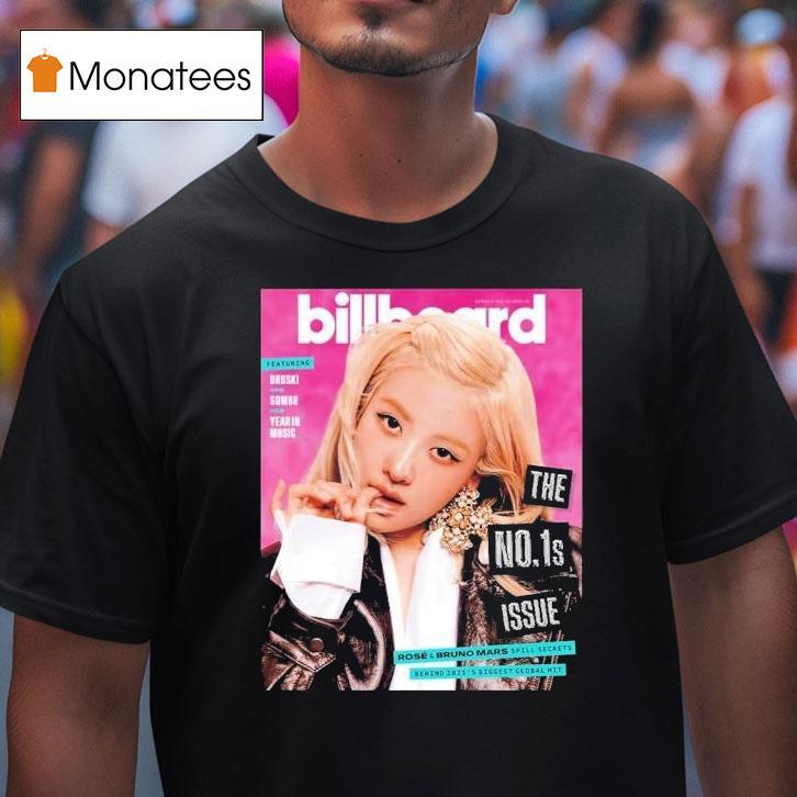 Rose Blackpink Graces The Cover Of Billboard The No S Issue T Shirt Rose Blackpink Graces The Cover Of Billboard The No S Issue T Shirt