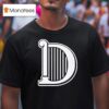 San Antonio Spurs Harp Logo T Shirt