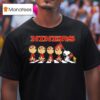 San Francisco Ers X Peanuts Snoopy Abbey Road T Shirt