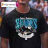 San Jose Sharks Violent Gentlemen Established Distressed T Shirt