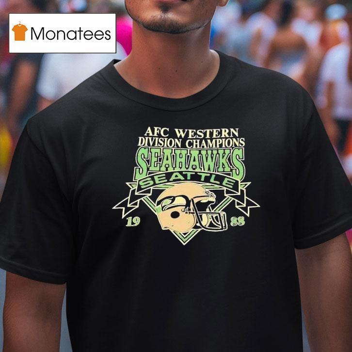 Seattle Seahawks Afc Western Division Champions T Shirt Seattle Seahawks Afc Western Division Champions T Shirt