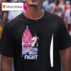 Silent Night Fight Christmas Tree T Shirt