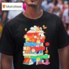 Snoopy And Friends Read Book T Shirt