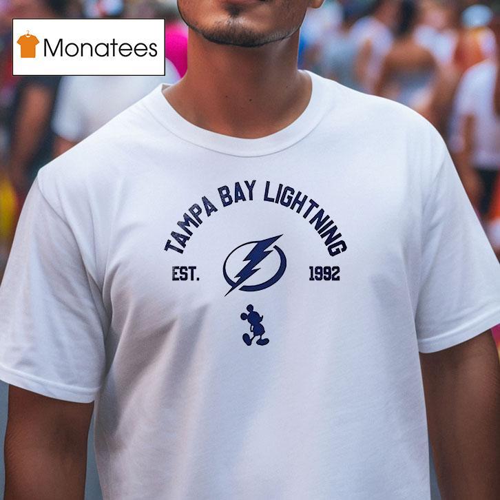 Tampa Bay Lightning Mickey Mouse Hockey Gameday T Shirt Tampa Bay Lightning Mickey Mouse Hockey Gameday T Shirt