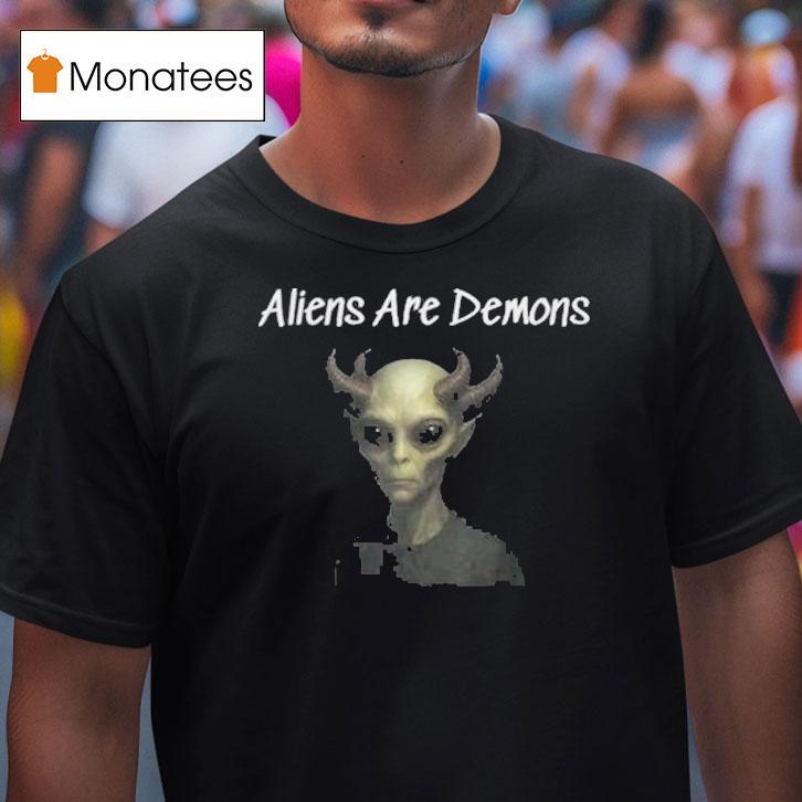 Ted Logan Aliens Are Demons T Shirt Ted Logan Aliens Are Demons T Shirt