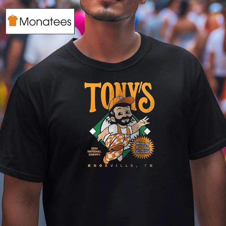 Tennessee Volunrs Tony S Home Of Big Boy Baseball Mascot Ar T Shirt Tennessee Volunrs Tony S Home Of Big Boy Baseball Mascot Ar T Shirt