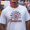 Texas Am Aggies Ncaa Volleyball National Champions T Shirt