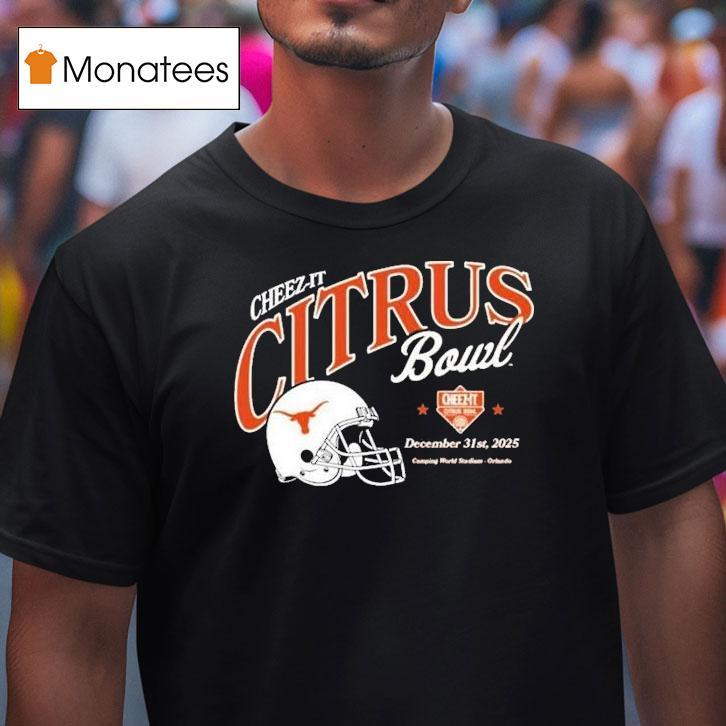 Texas Longhorns Helmet Cheez It Citrus Bowl At Camping World Stadium Orlando On December T Shirt Texas Longhorns Helmet Cheez It Citrus Bowl At Camping World Stadium Orlando On December T Shirt