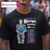 The Browning Burn This World Usa Tour T Shirt