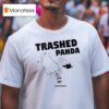 Trashed Panda Hanover Drunk Raccoon T Shirt