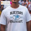 Treaty Oak Revival Blue Stars Athletic Dept T Shirt