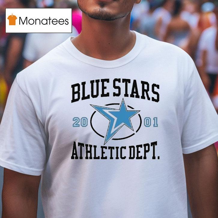Treaty Oak Revival Blue Stars Athletic Dept T Shirt Treaty Oak Revival Blue Stars Athletic Dept T Shirt