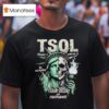Tsol Tour At The Observatory Santa Ana California On January Liberty Statue Skull T Shirt