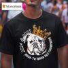 University Of Georgia Football Champions Back To Back Bulldog Crown T Shirt