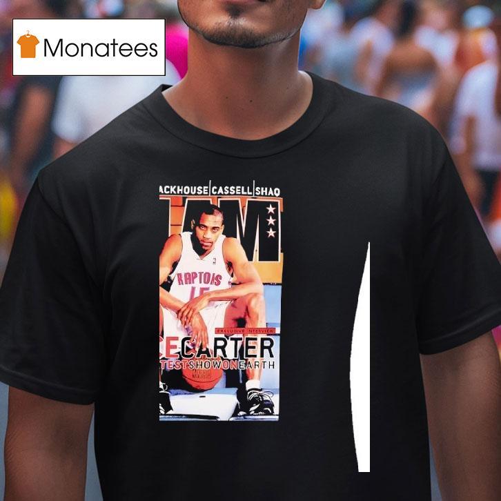 Vince Carter Payton Stackhouse Cassell Shaq Toronto Raptors Basketball T Shirt Vince Carter Payton Stackhouse Cassell Shaq Toronto Raptors Basketball T Shirt