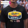 Wake Forest Demon Deacons Vs Mississippi State Bulldogs Duke S Mayo Bowl T Shirt