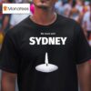 We Stand With Sydney Candle T Shirt