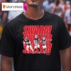 Will Anderson Jr Azeez Al Shaair And Derek Stingley Jr Swarm T Shirt