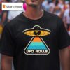 Wu Tang Clan X Ufo Rolls Logo T Shirt