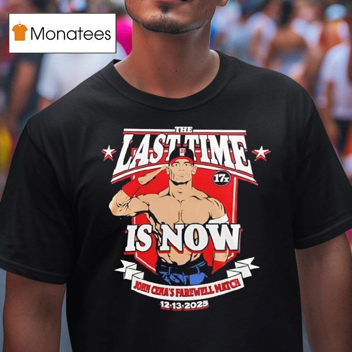 Wwe John Cena Farewell Washington D C The Last Time T Shirt Wwe John Cena Farewell Washington D C The Last Time T Shirt